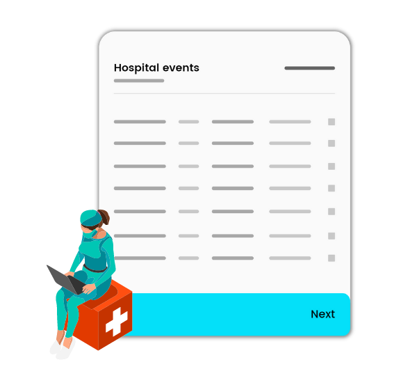 Create hospital page