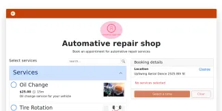 Automative repair shop